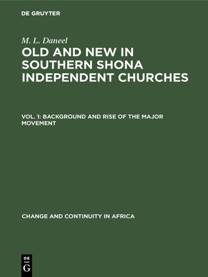 cover image of Background and rise of the major movement